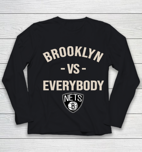 Brooklyn Nets Vs Everybody Youth Long Sleeve