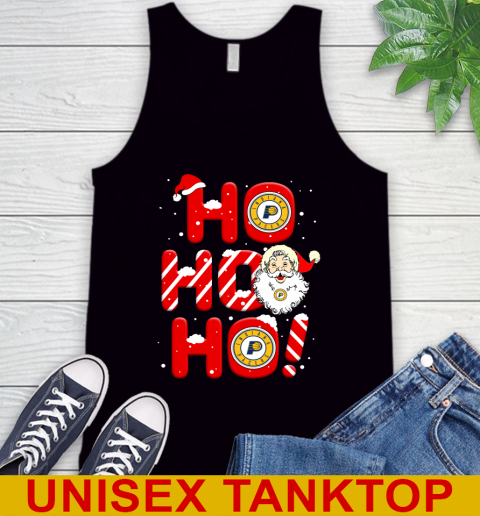 Indiana Pacers NBA Basketball Ho Ho Ho Santa Claus Merry Christmas Shirt Tank Top