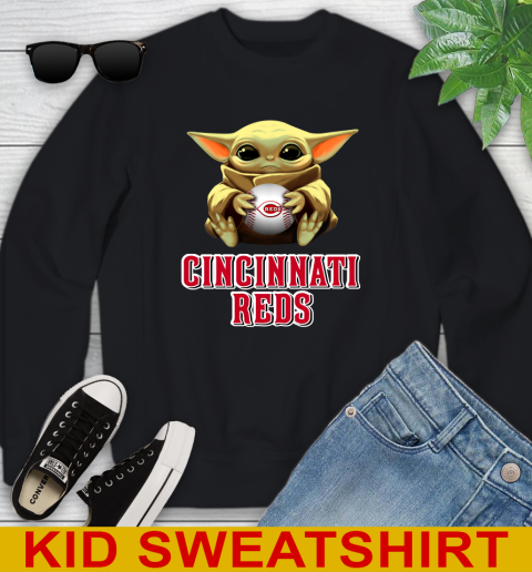 MLB Baseball Cincinnati Reds Star Wars Baby Yoda Shirt 114