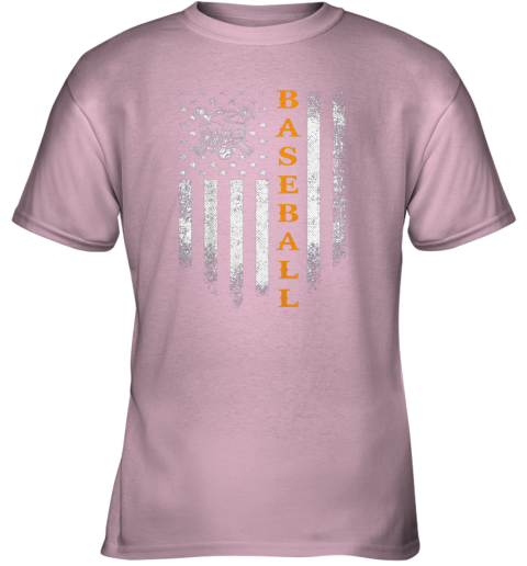 0vsi vintage usa baseball distressed american flag patriotic gift youth t shirt 26 front light pink