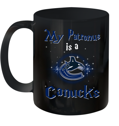 NHL Hockey Harry Potter My Patronus Is A Vancouver Canucks Ceramic Mug 11oz
