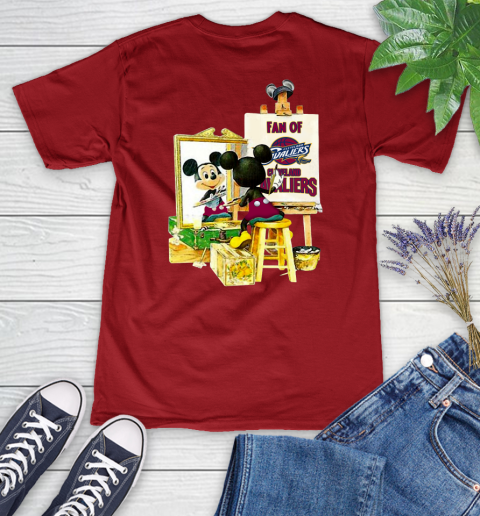 NBA Basketball Cleveland Cavaliers Mickey Drawing Shirt 79