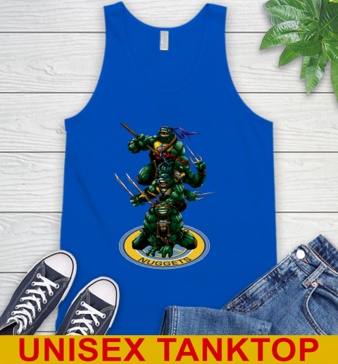 NBA Basketball Denver Nuggets Teenage Mutant Ninja Turtles Shirt Tank Top 5