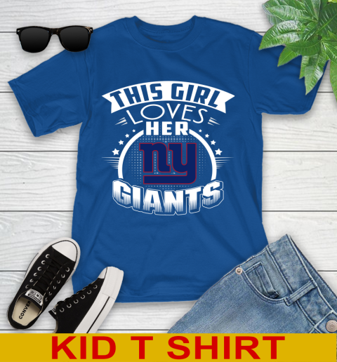 New York Giants NFL Football This Girl Loves Her Team 106