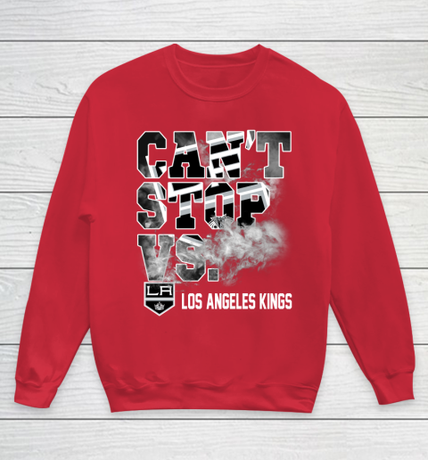 NHL Los Angeles Kings Hockey Can't Stop Vs Youth Sweatshirt 7