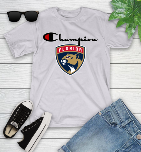NHL Hockey Florida Panthers Champion Shirt Youth T-Shirt 2