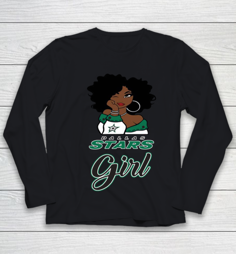 Dallas Stars Girl NHL Youth Long Sleeve