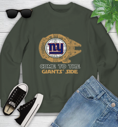 NFL Come To The New York Giants Wars Football Sports Youth Sweatshirt 9