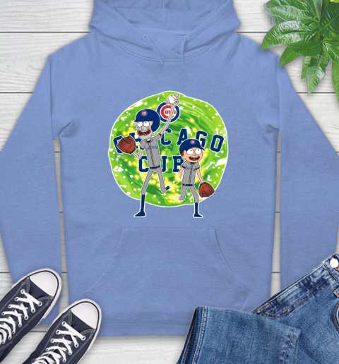 MLB Chicago Cubs Rick And Morty Baseball Sports Hoodie 11