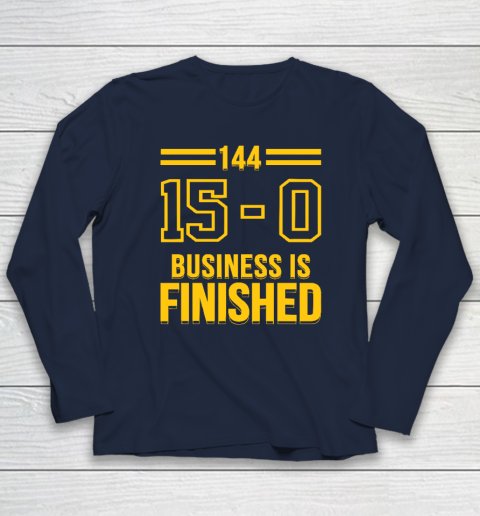 Michigan Business Is Finished 144 15  0 Long Sleeve T-Shirt 2