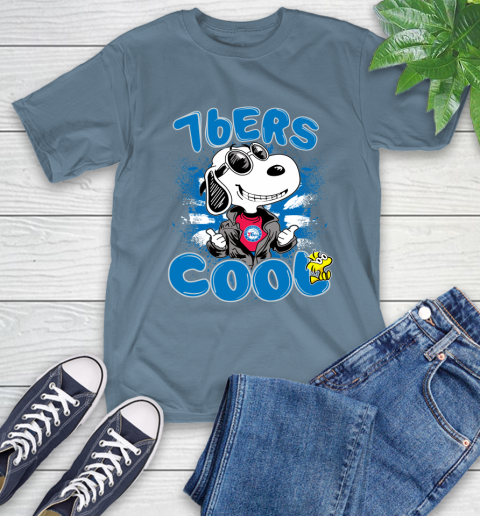 NBA Basketball Philadelphia 76ers Cool Snoopy Shirt T-Shirt 9