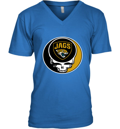 NFL Team Apparel Jacksonville Jaguars Footbal Ring Spun Soft T-Shirt Black  Sz L