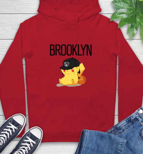 NBA Pikachu Basketball Sports Brooklyn Nets Hoodie 10