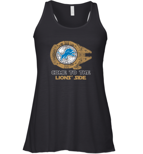NFL Come To The Detroit Lions Wars Football Sports Racerback Tank