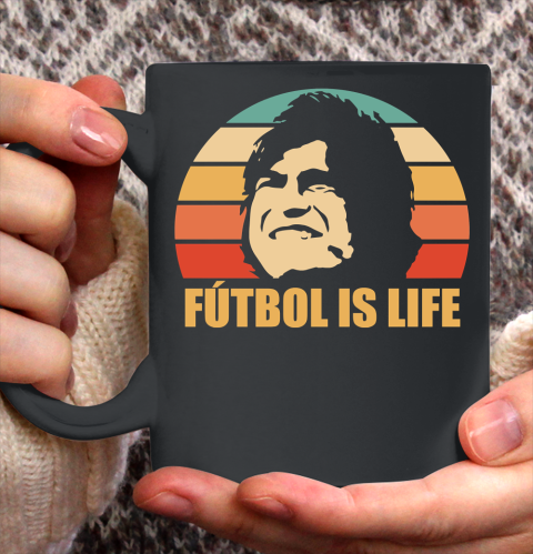 Futbol Is Life Shirt Ceramic Mug 11oz