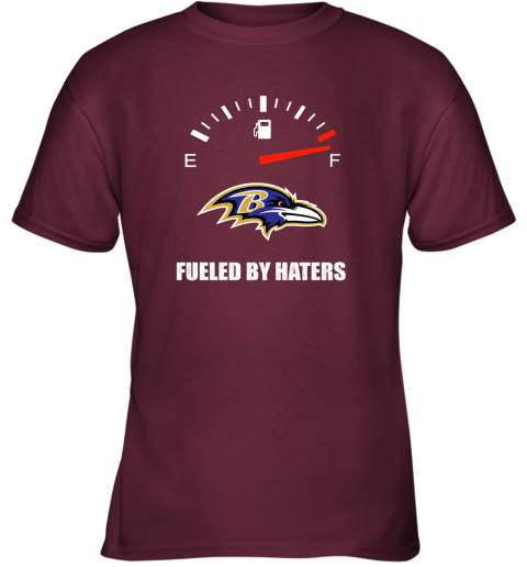 Fueled By Haters Maximum Fuel Baltimore Ravens Youth T-Shirt 