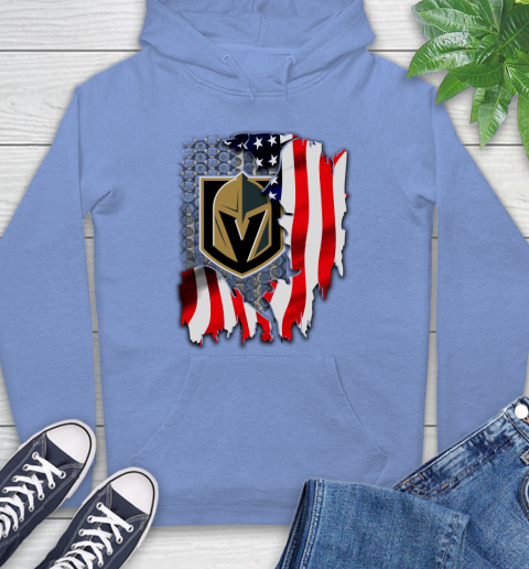 Vegas Golden Knights NHL Hockey American Flag Hoodie 11