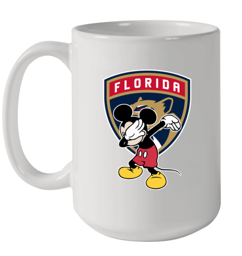 Florida Panthers NHL Hockey Dabbing Mickey Disney Sports Ceramic Mug 15oz