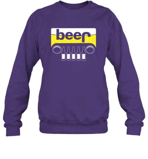 2jfz beer and jeep shirts sweatshirt 35 front purple