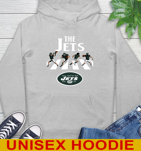 NFL Football New York Jets The Beatles Rock Band Shirt Hoodie 6