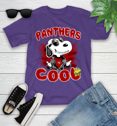 NFL Football San Francisco 49ers Cool Snoopy Shirt Youth T-Shirt 3