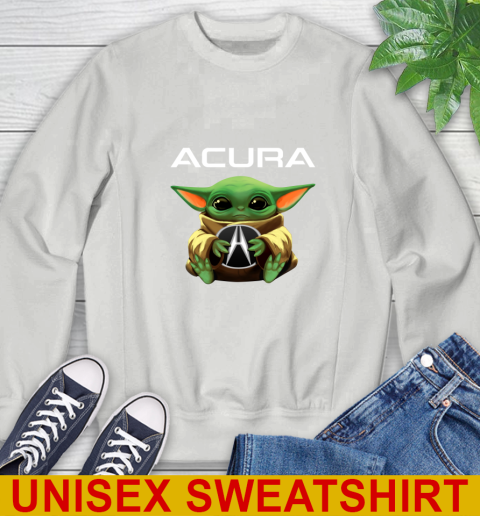 Star Wars Baby Yoda Hugs Acura Car Shirt 29