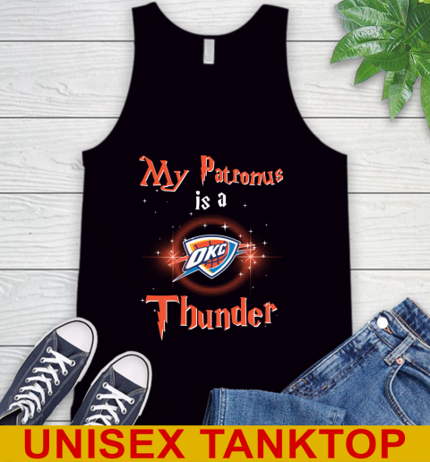 NBA Basketball Harry Potter My Patronus Is A Oklahoma City Thunder Tank Top