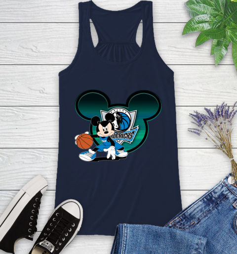 NBA Dallas Mavericks Mickey Mouse Disney Basketball Racerback Tank 12