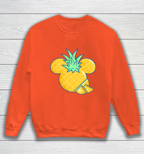 Disney Mickey Friends Mickey Pineapple Logo Sweatshirt 3
