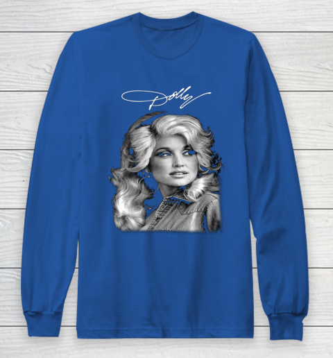 Dolly Parton Classic Vintage Signature Long Sleeve T-Shirt 6