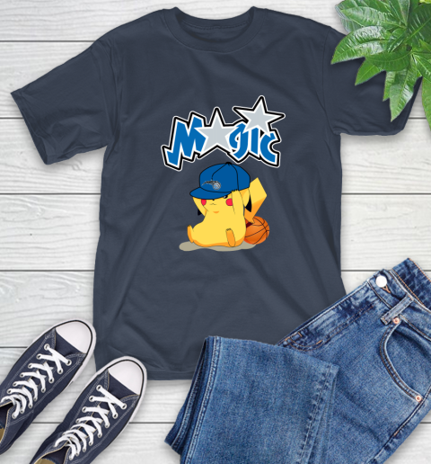 NBA Pikachu Basketball Sports Orlando Magic T-Shirt 4