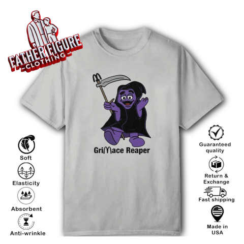 znry grimace reaper grim reaper classic t shirt 2 front ash