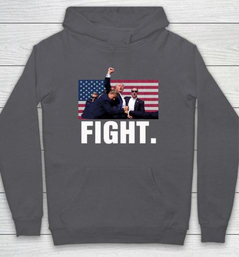 Trump Shooting Shirt Old Row Trump Fight Hoodie 4