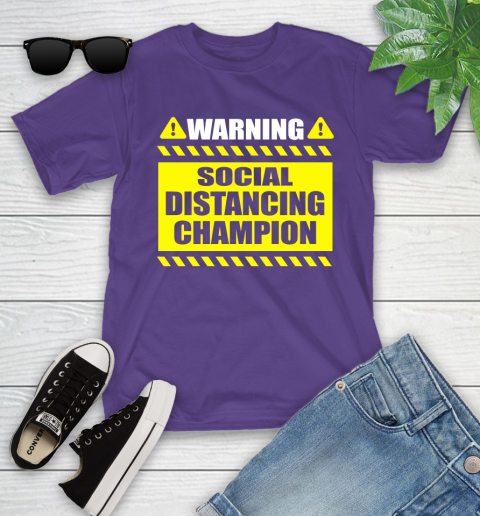 Coronavirus Shirt  Warning Social Distancing Champion 96