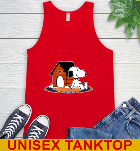 NFL Football Chicago Bears Snoopy The Peanuts Movie Shirt Tank Top 6
