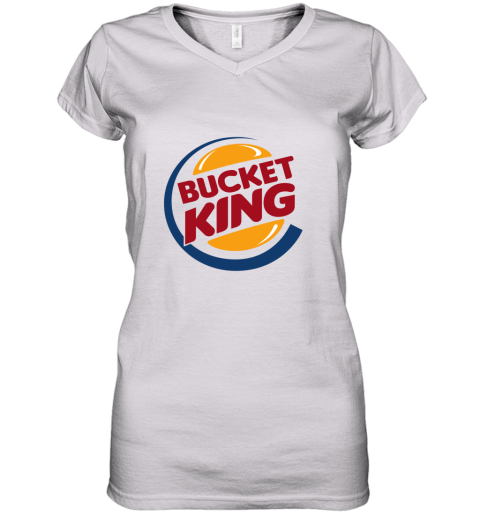 Bucket King Women's V-Neck T-Shirt