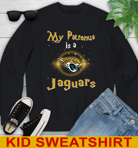 NFL Football Harry Potter My Patronus Is A Jacksonville Jaguars Youth Sweatshirt