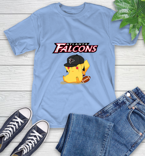 NFL Pikachu Football Sports Atlanta Falcons T-Shirt 11