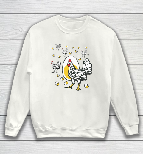 Roseanne Chicken Shirt  Funny Roseanne Rooster and Egg Sweatshirt
