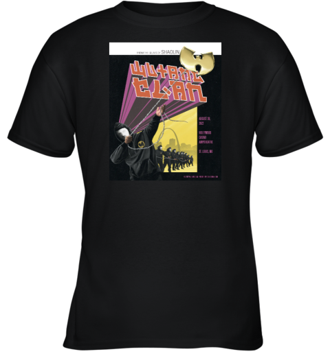 Wu Tang Clan St. Louis August 30, 2022 Youth T-Shirt