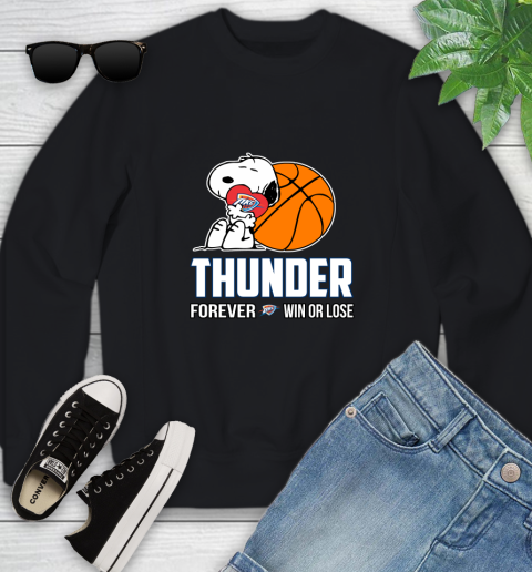NBA The Peanuts Movie Snoopy Forever Win Or Lose Basketball Oklahoma City Thunder_000 116