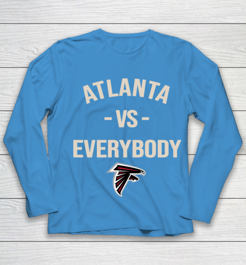 Atlanta Falcons Vs Everybody Youth Long Sleeve 5