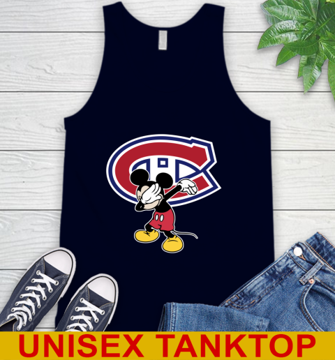 Montreal Canadiens NHL Hockey Dabbing Mickey Disney Sports Tank Top 3