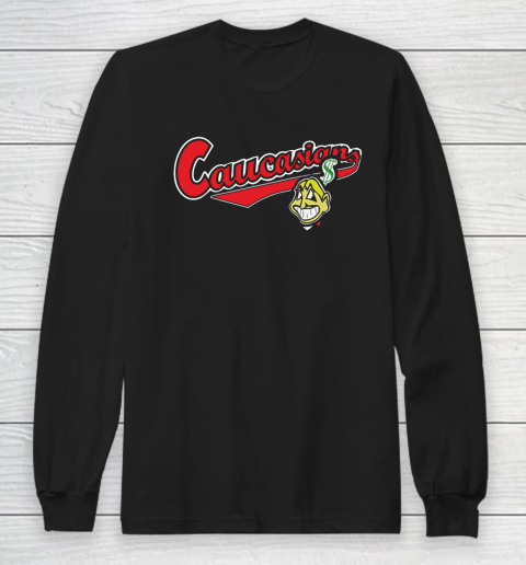 Cleveland Caucasians Bomani Jones Long Sleeve T-Shirt