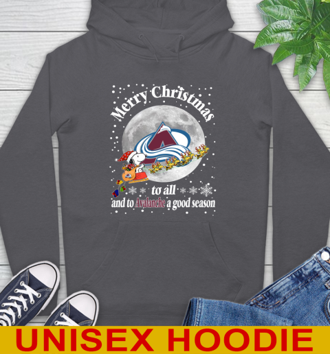 Colorado Avalanche Merry Christmas To All And To Avalanche A Good Season NHL Hockey Sports Hoodie 7