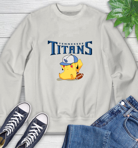NFL Pikachu Football Tennessee Titans Sweatshirt 12