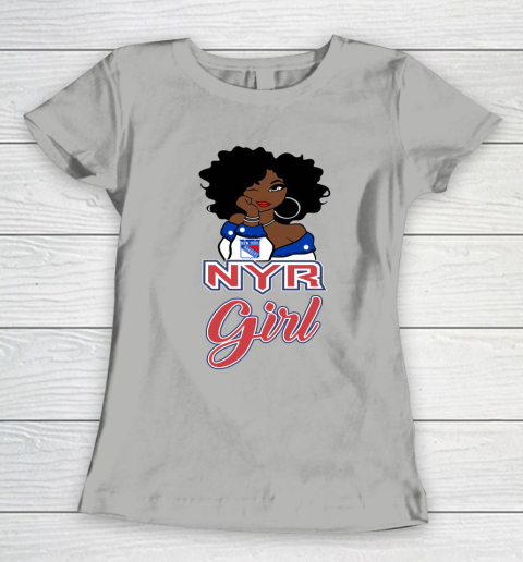 New York Rangers Girl NHL Women's T-Shirt 11