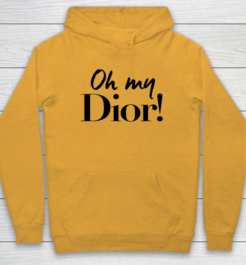 Orange sales dior hoodie