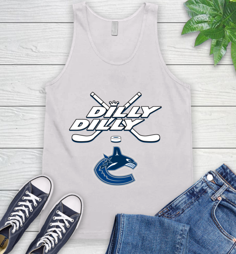 NHL Vancouver Canucks Dilly Dilly Hockey Sports Tank Top NHL Vancouver Canucks Dilly Dilly Hockey Sports Tank Top