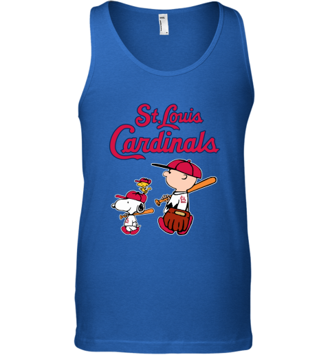 St Louis Cardinals Let's Play Baseball Together Snoopy MLB Women's V-Neck T- Shirt 